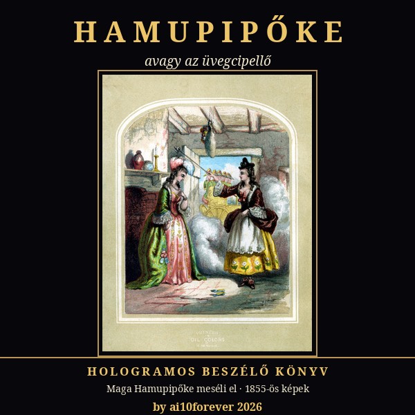 Hamupipőke — A Beszélő Hologram Könyv cover