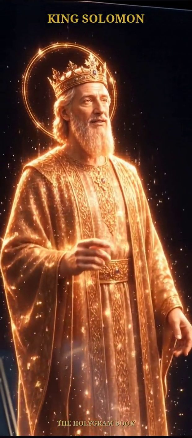 King Solomon's page — a frame from the book's opening movie