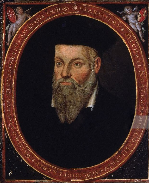 Michel de Nostredame — the classic portrait