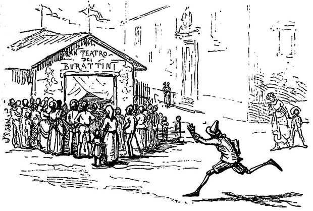 The Marionette Theater — a plate from the book